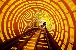 the bund sightseeing tunnel