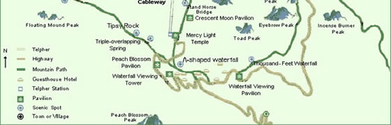 Map Of Yellow Mountain